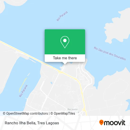 Rancho Ilha Bella map