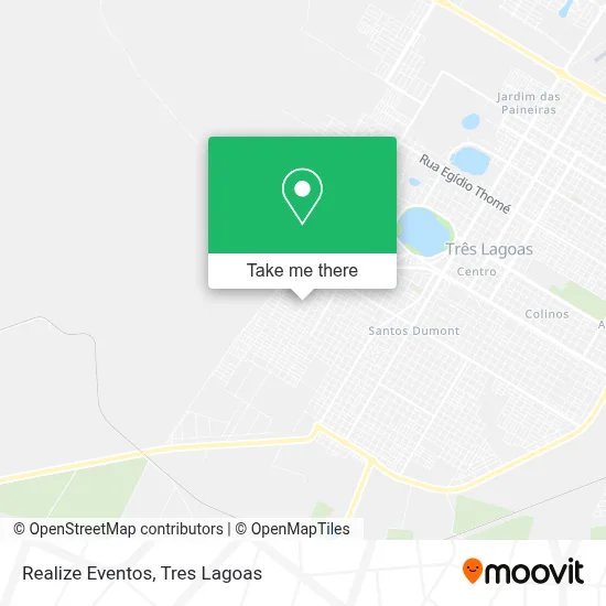 Realize Eventos map