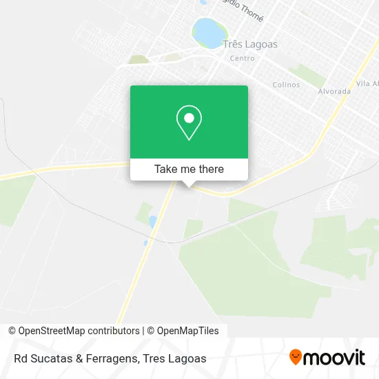 Rd Sucatas & Ferragens map