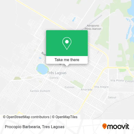 Procopio Barbearia map