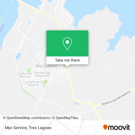 Mpr Service map