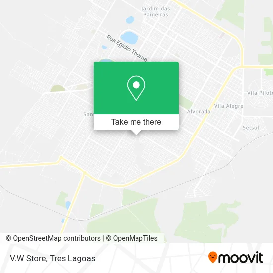 V.W Store map