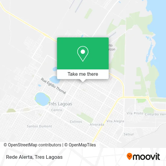 Rede Alerta map