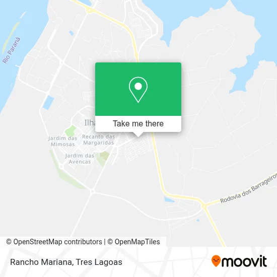 Rancho Mariana map