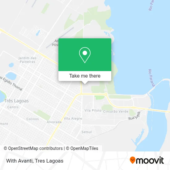 With Avanti map