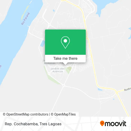 Rep. Cochabamba map