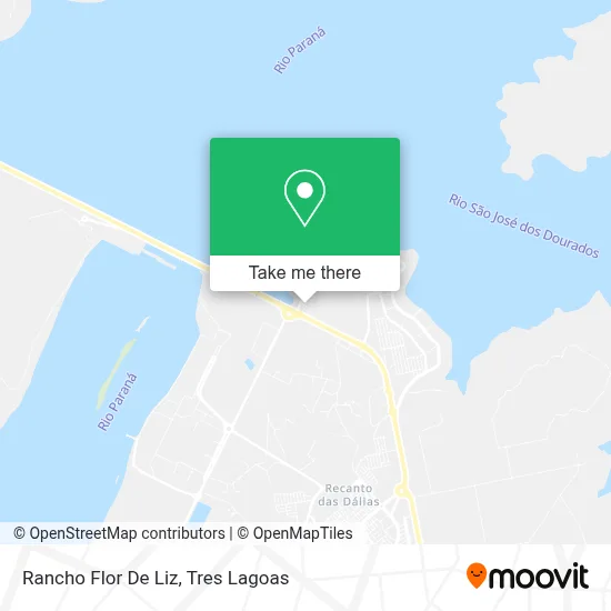 Rancho Flor De Liz map
