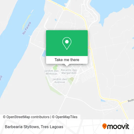 Barbearia Styllows map