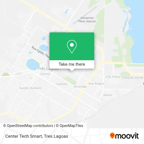 Center Tech Smart map