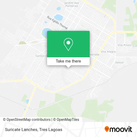 Suricate Lanches map