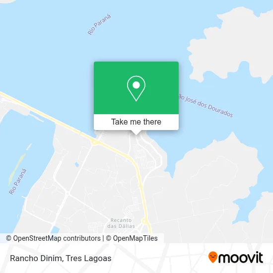 Rancho Dinim map
