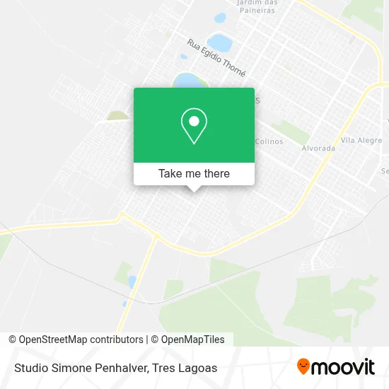 Studio Simone Penhalver map