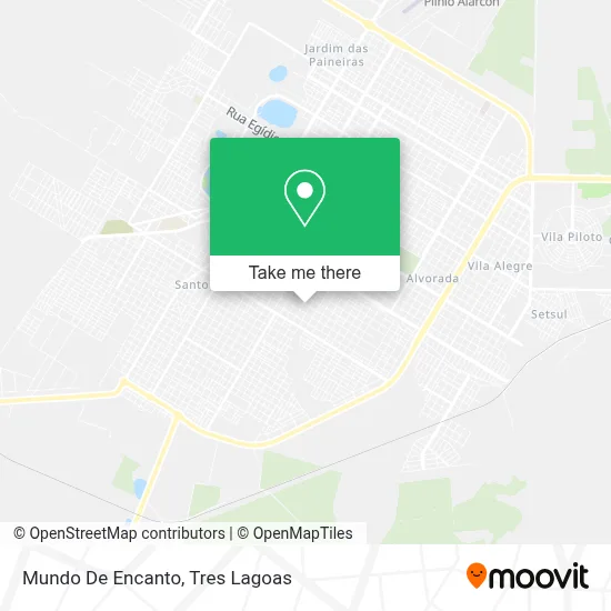 Mundo De Encanto map