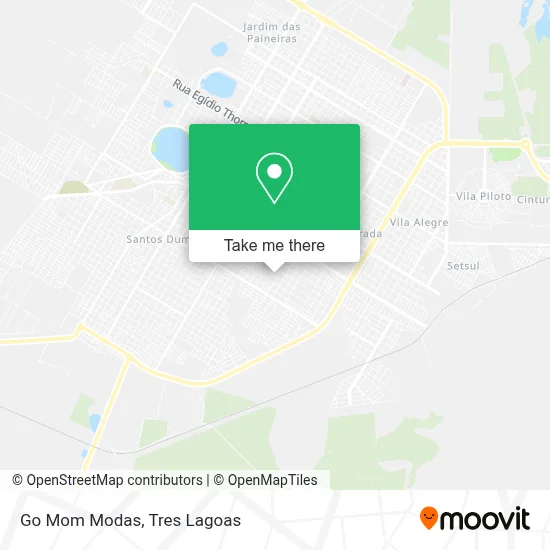 Go Mom Modas map