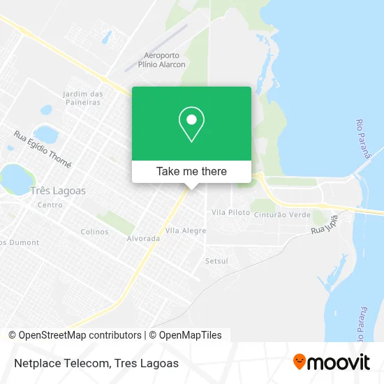 Netplace Telecom map