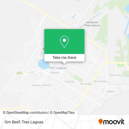 Gm Beef map