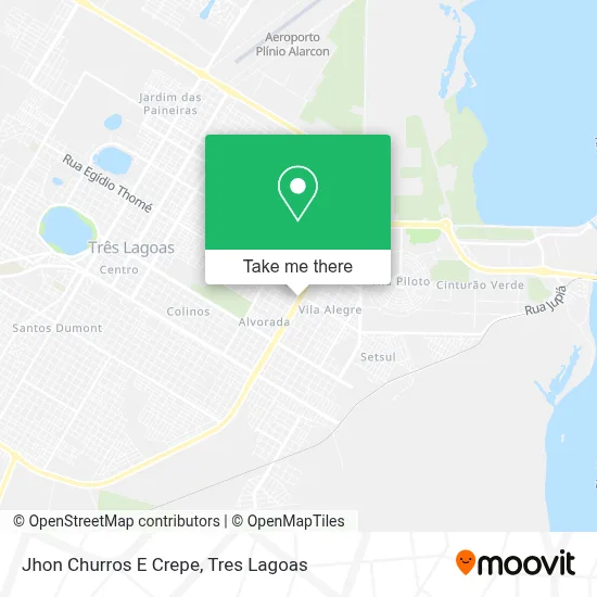 Jhon Churros E Crepe map