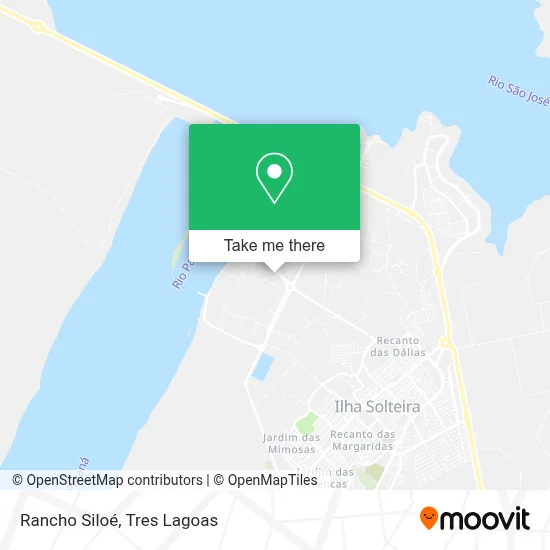 Rancho Siloé map
