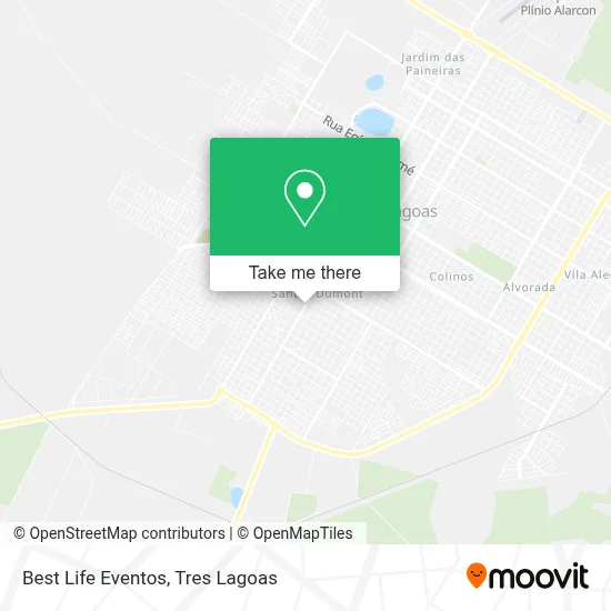 Best Life Eventos map