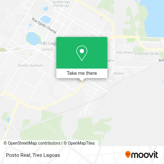 Posto Real map