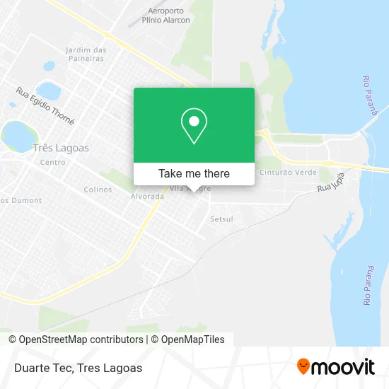 Duarte Tec map