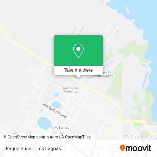 Ragun Sushi map