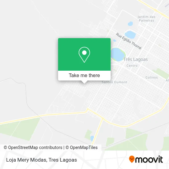 Loja Mery Modas map