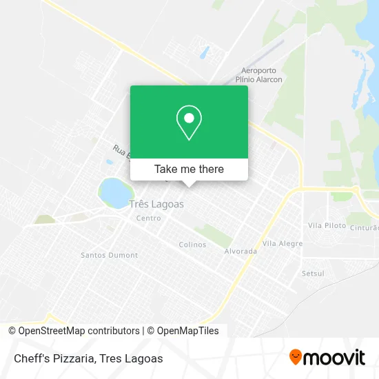 Cheff's Pizzaria map