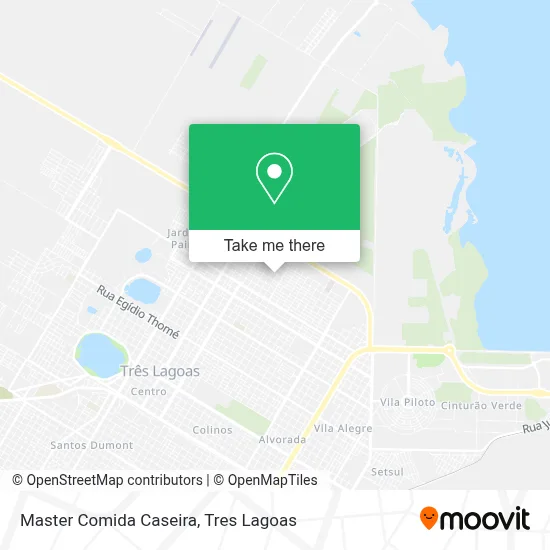 Master Comida Caseira map