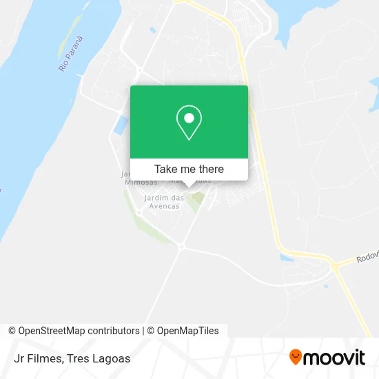 Jr Filmes map