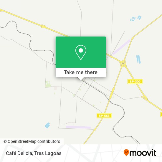 Café Delicia map