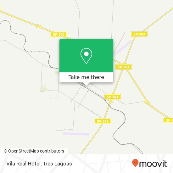 Vila Real Hotel map