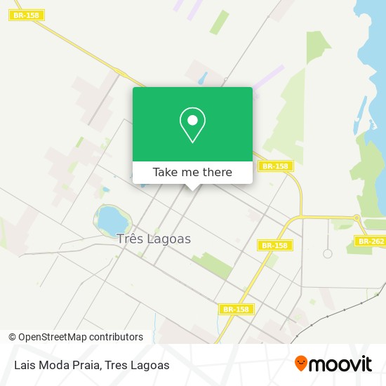 Lais Moda Praia map