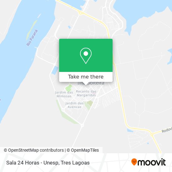 Sala 24 Horas - Unesp map