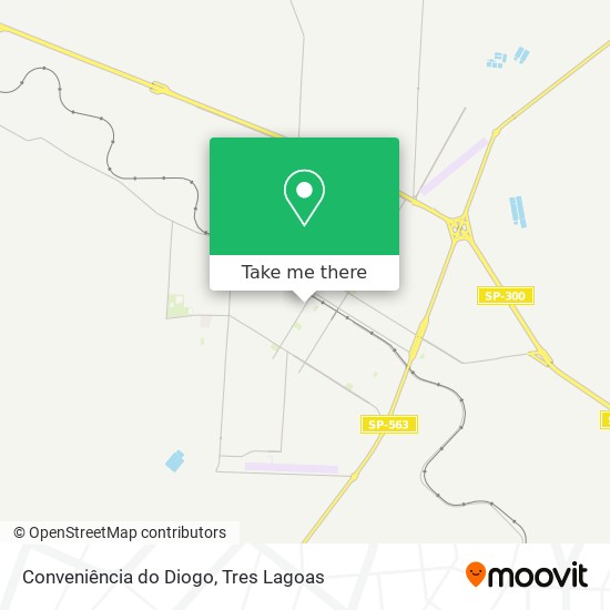 Conveniência do Diogo map