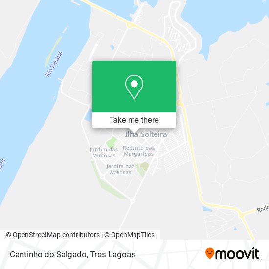 Cantinho do Salgado map