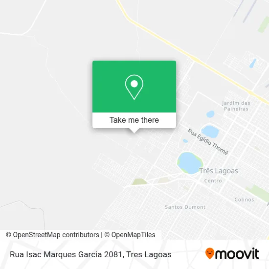 Rua Isac Marques Garcia 2081 map