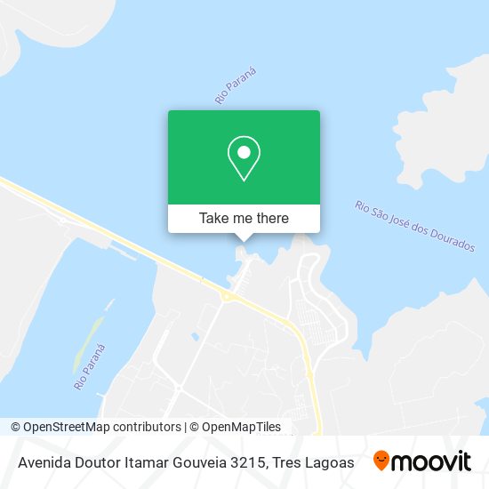Avenida Doutor Itamar Gouveia 3215 map