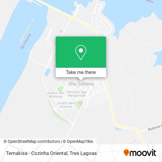 Temakisa - Cozinha Oriental map