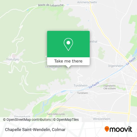 Chapelle Saint-Wendelin map