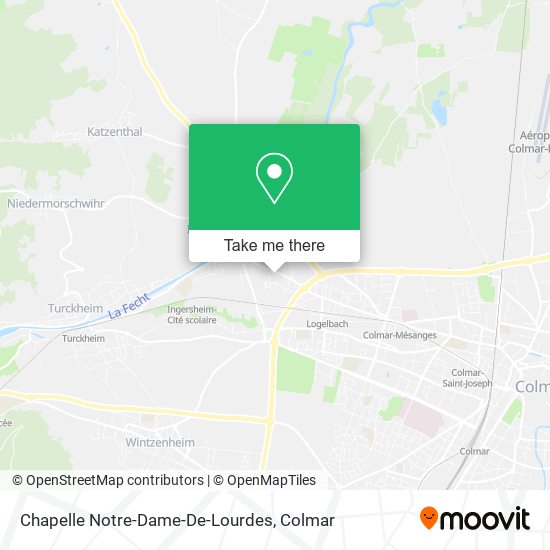 Chapelle Notre-Dame-De-Lourdes map