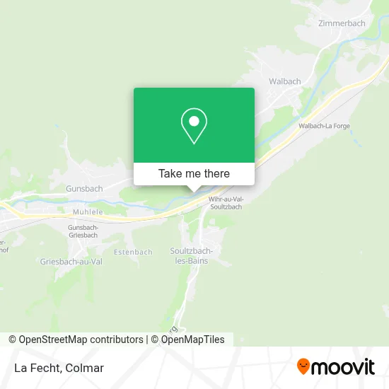 La Fecht map
