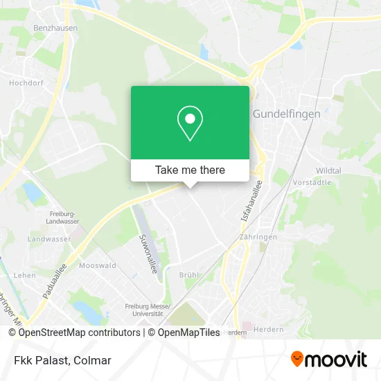 Fkk-Palast map