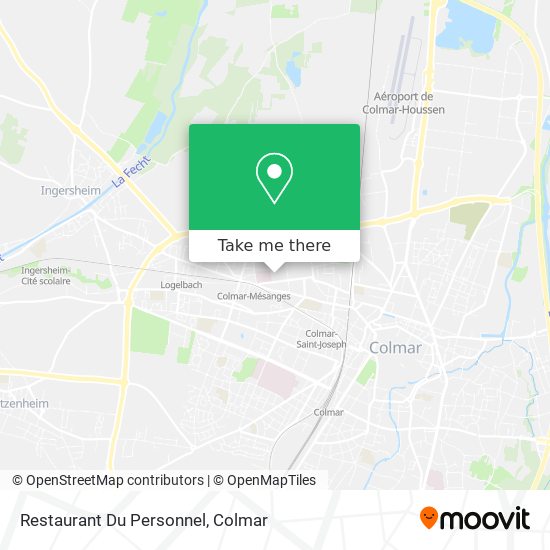 Restaurant Du Personnel map