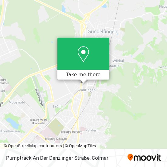 Pumptrack An Der Denzlinger Straße map