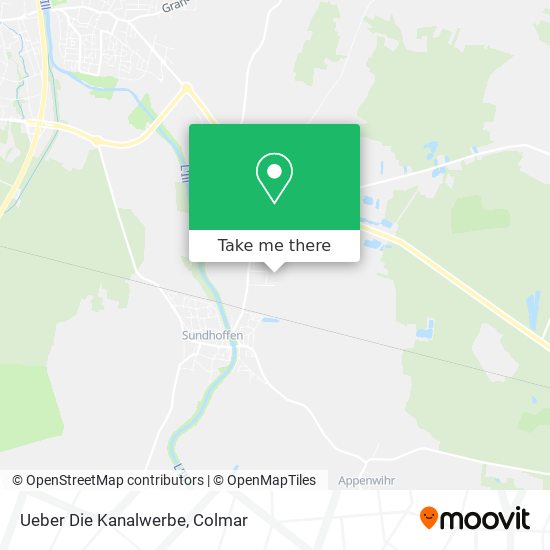 Mapa Ueber Die Kanalwerbe