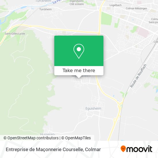 Entreprise de Maçonnerie Courselle map