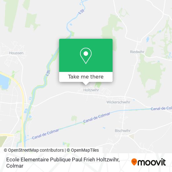 Ecole Elementaire Publique Paul Frieh Holtzwihr map