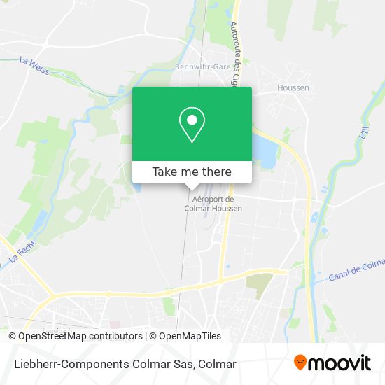 Liebherr-Components Colmar Sas map