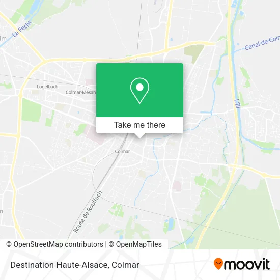 Destination Haute-Alsace map